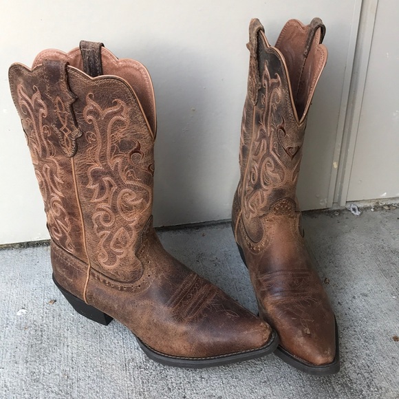 Justin Boots Shoes - Justin Tan Puma Cow Boots